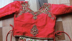 Floral Embroidered Lehenga Choli Set