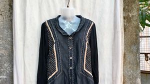 7412. Unique Button-Down Dress