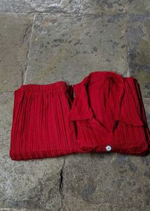 Red Co-ord Set