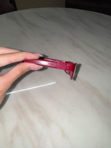 Aesthetic Cherry Red Fossil Spectacle Frame
