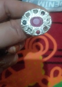 Pic Annie One Maharaja Style  Silver Colour Ring