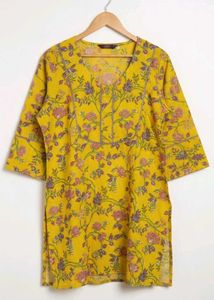 Floral Print Kurta