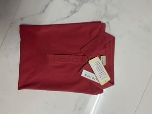 Brand New Cotton T-shirt For Men- Rust Pink Colour