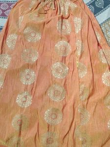 Orange Lehenga Choli Set