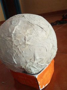 Paper Mache Moon