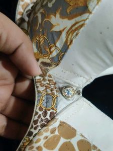 Patterned Push-Up Bra