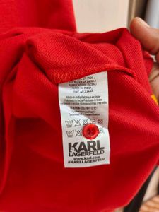 Stylish Red Polo Shirt 5xl