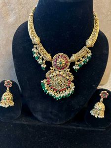 Priyaasi jewellery gold plated temple