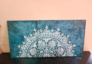 Mandala Texture Art Wall Decor -3 Piece Set