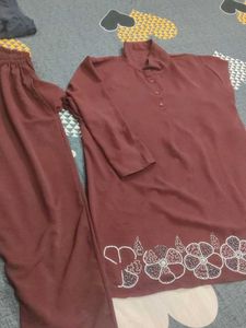 Embroidered Kurta Set
