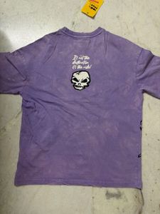 Bewakoof acid wash oversize tshirt