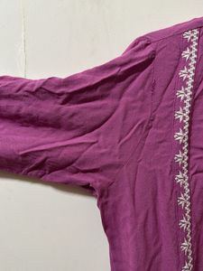 Max Rose Straight Kurtha