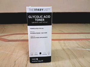 Glycolic Acid Toner The INKEY List Reduce pore