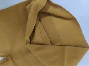 Mustard Zipper Detail Jeggings