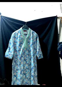 Floral Print Kurta