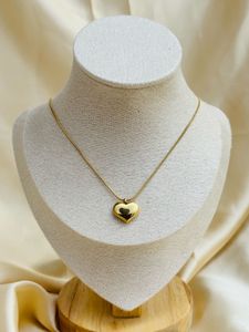 Heart Pendant Necklace Anti-tarnish