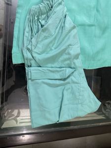 Sea Green Colour Kurta Set