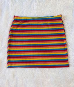 Multicolour Cute Skirt