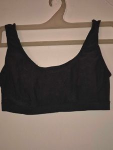 Comfy Black Sports Bra