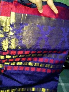 Elegant Purple Saree