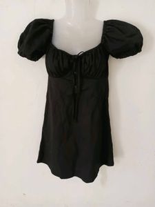 BLACK SEXY SHORT DRESS