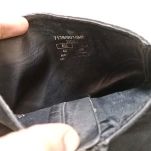 ZARA Black High Boots