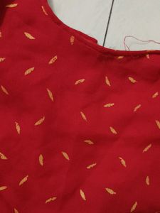 Red Blouse