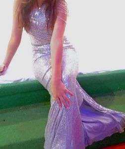 Sparkling Silver Gown