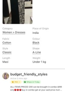 CLEARANCE SALE-2 dresses