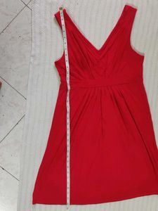 RED SHORT DRESS