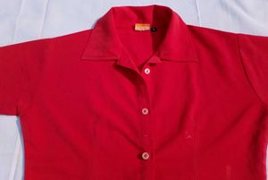 Attractive Red Short Shirt For Women