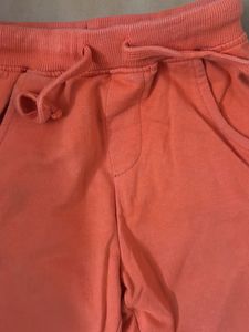 Orange Cargo Shorts Kids
