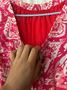 💖💓Pink Patterned Maxi Skirt