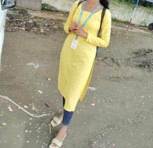 Yellow Kurti