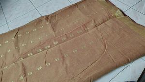 Elegant Coral Saree