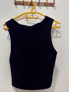 Black Sleeveless Top