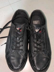Tommy Hilfiger Black Casual Shoes