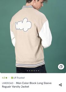 LIMEROAD Varsity Jacket - Stylish!