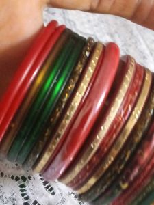 Colorful Indian Bangles - Set of Many