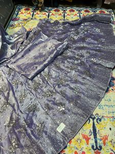 Purple Lehenga Choli