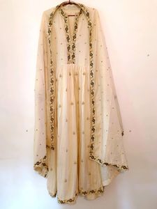 New Ethnic Silk Salwar Suit With Pant ✨❣️