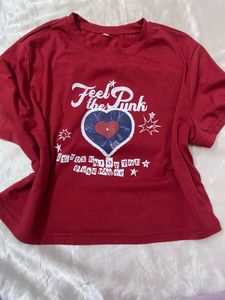 Red Graphic Tee