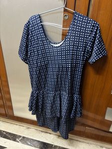 Print Ruffle swimwear