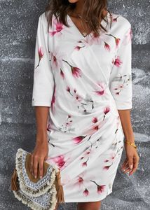 Floral Print Midi Dress
