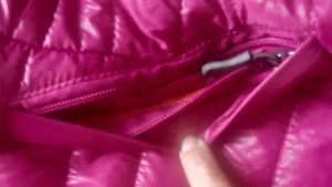 Pink Puffer / Quilted Jacket for winter