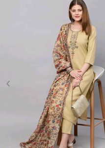 Kurta Trouser And Dupatta Set