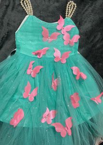 Beautiful Floral Party wear Dress Brand New