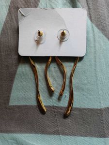 Gold Dangle Earrings