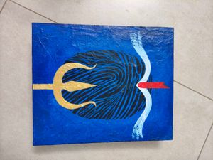 Shiva Lingam Painting