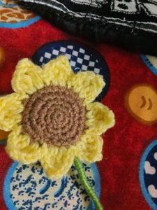Crochet Sunflower Decoration